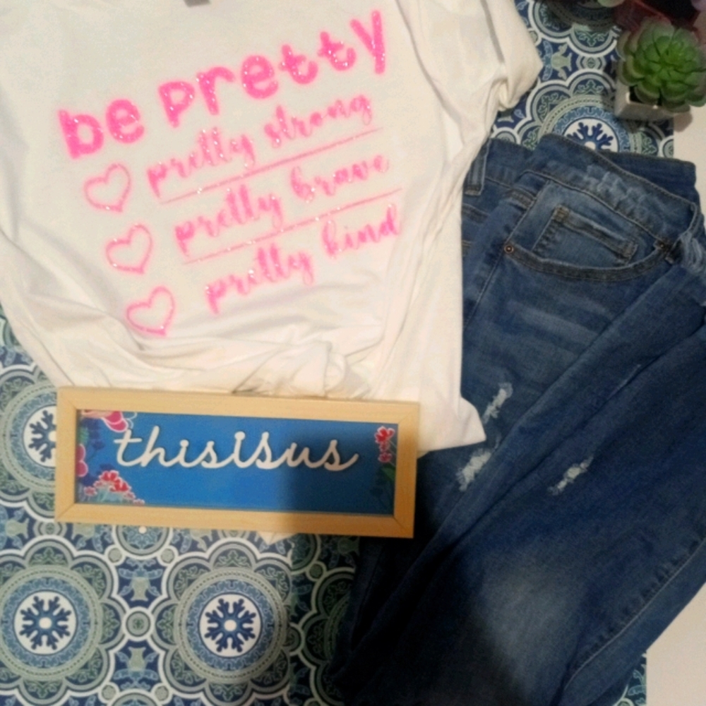Custom handmade girls Tshirt